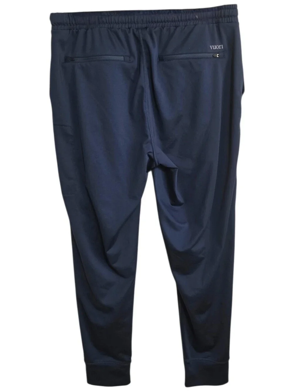 Vuori Men’s Ink Heather Blue Sunday Performance Joggers Athletic Pants, L